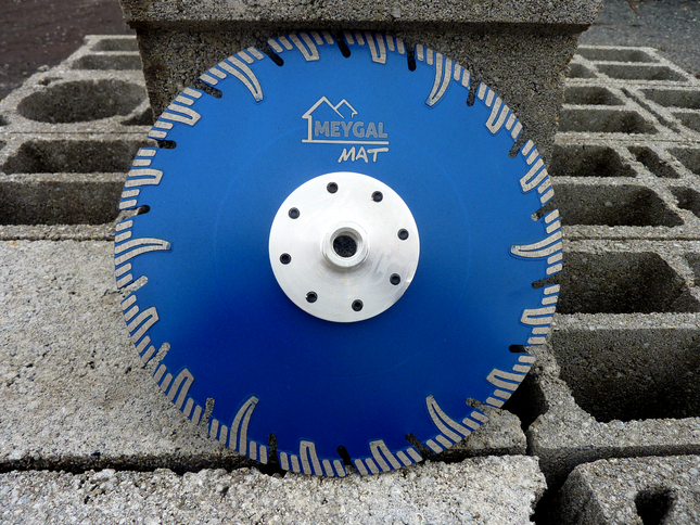 Disque diamant déporté LEMAN 230 mm – Coupe granit & pierre naturelle