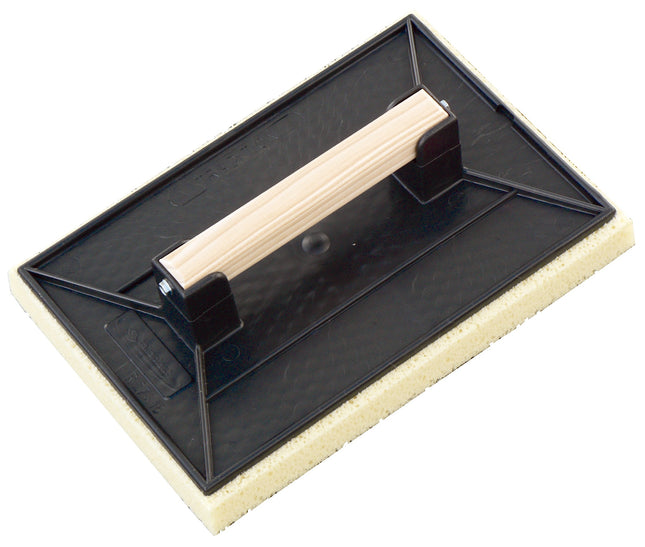Rectangular sponge trowel with plastic tray Taliaplast