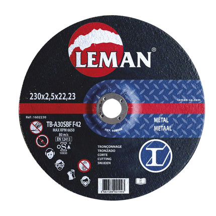 Leman metal cutting disc