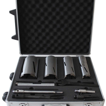 Schachtel mit 5 Leman-Diamantkronen