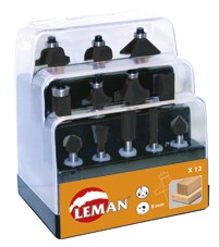 Coffret méches défonceuse Leman
