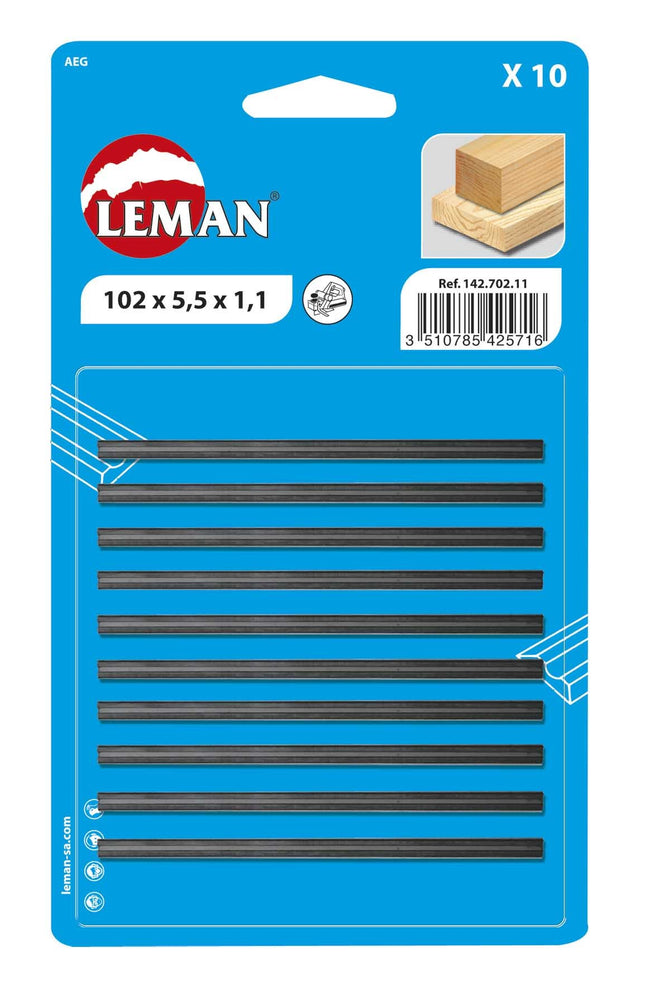 Leman 82 mm plane irons