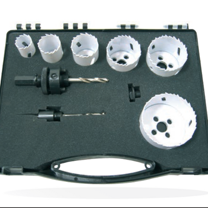 Bimetall-HSS-Bohrerkasten „Elektriker“ von Leman