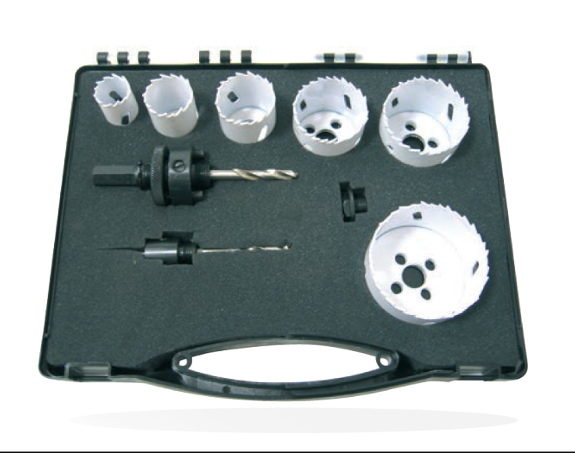 Coffret Leman trépans bi-métal hss "électricien"