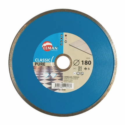 Leman smooth continuous rim diamond disc for tiles