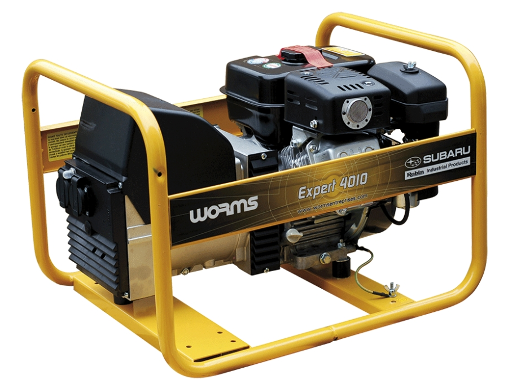Groupe électrogène Worms (IMER) 4010X – 3300 W, Moteur robuste, usage intensif