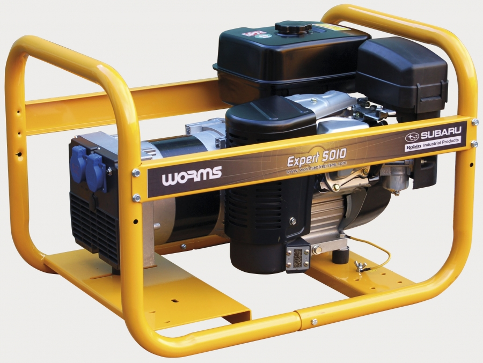 Groupe électrogène Worms 5010X – 4300 W essence, moteur Subaru