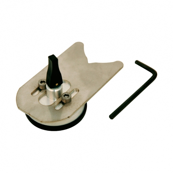 Guide de perçage pour trépan diamanté Leman