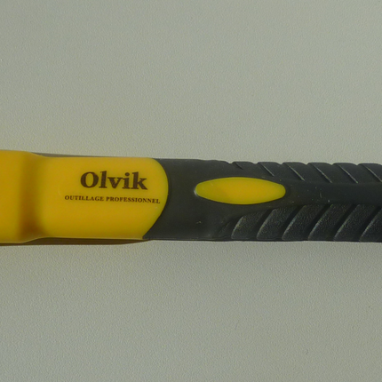 Tri-material mallet handle