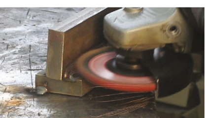 Leman special angle ceramic flap disc