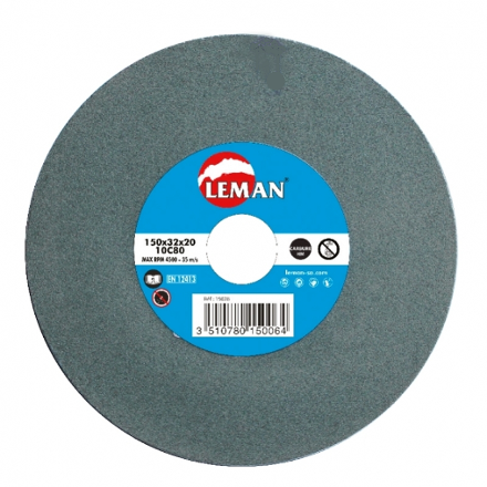 GRÜNE keramische Schleifscheibe 150 mm Leman