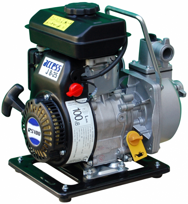 Pompe à eau thermique auto-amorçante IMER – Débit 133 L/min – Moteur 4T Worms