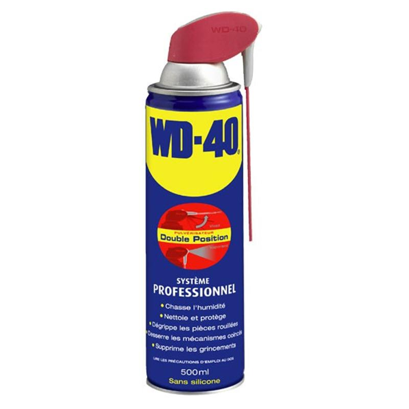 Dégrippant lubrifiant WD40 500 ml