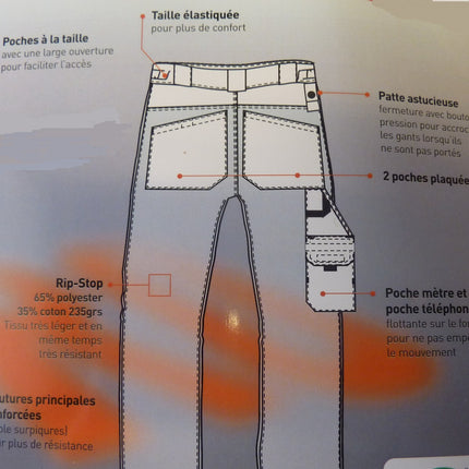 Profil Kooper pants brown/black