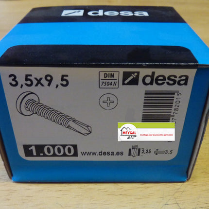 Vis autoperceuse 3.5 x 9.5