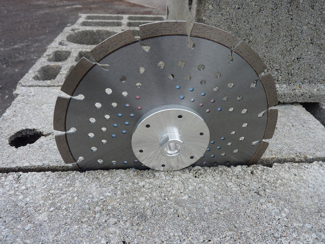Disque diamant Leman déporté béton armé