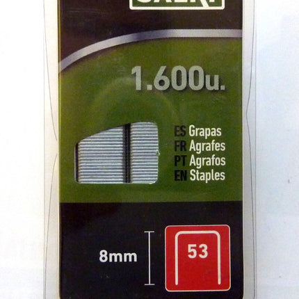 Heftklammern 8 mm SALKI 53