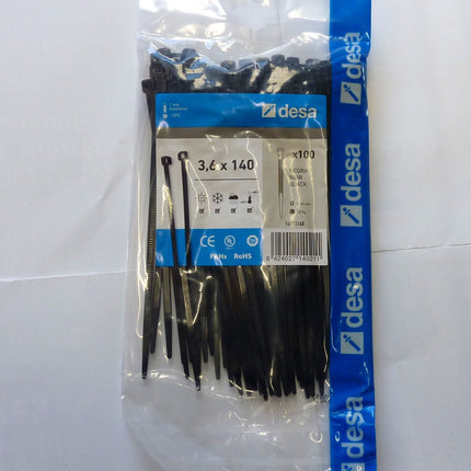 Collier polyamide 3.6 x 140 mm