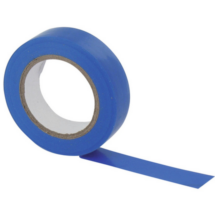 Ruban électrique bleu