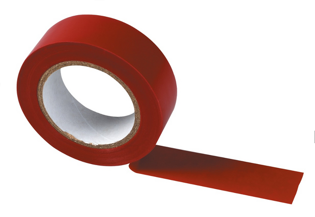 Rotes Isolierband