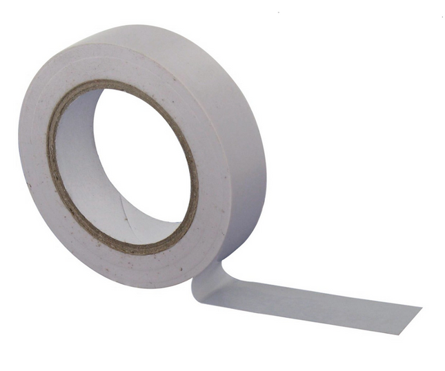 Weißes Isolierband.
