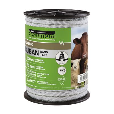 Electric fence tape 200 m