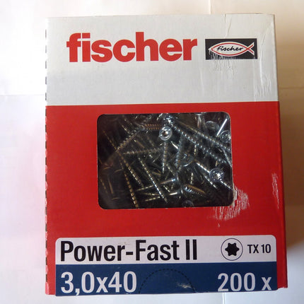 POWER-FAST Schraube Fischer 3x40