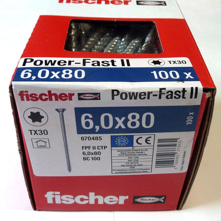 Vis Fischer POWER-FAST  6 x 80