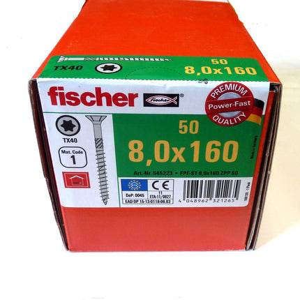 Fischer POWER-FAST screw 8 x 160