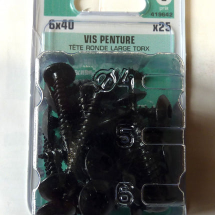 Vis penture  6 x 40 Norail