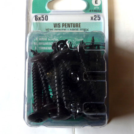 Norail 6 x 50 hinge screw
