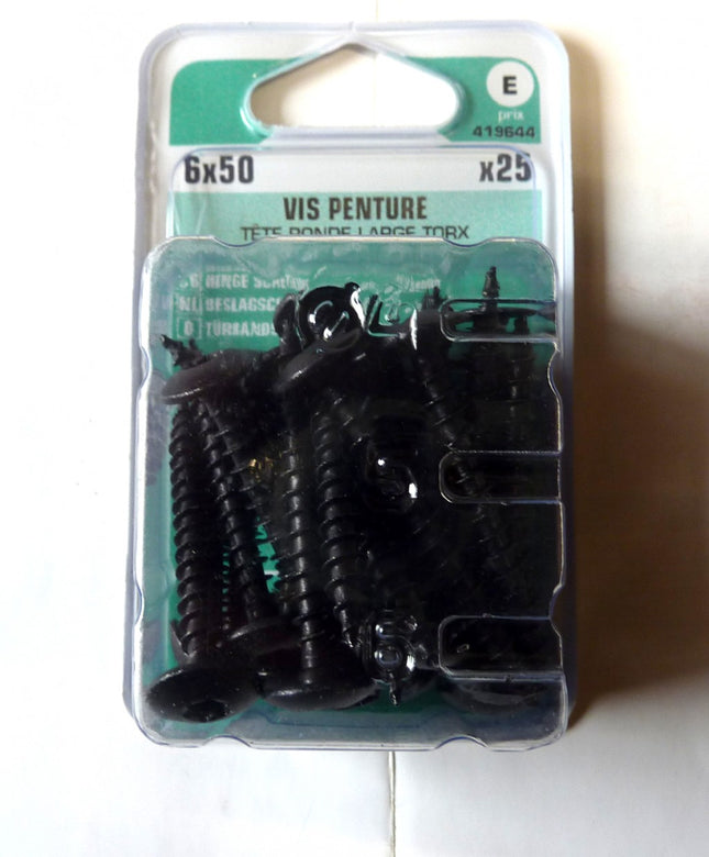 Scharnierschraube 6 x 50 Norail