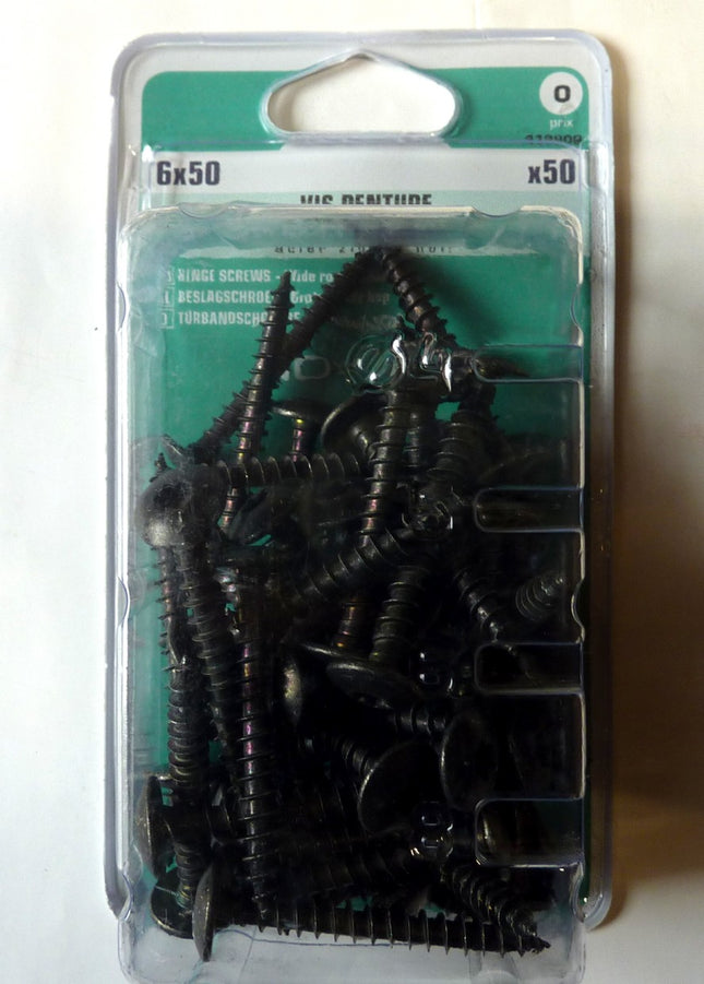 Scharnierschraube 6 x 50 Norail