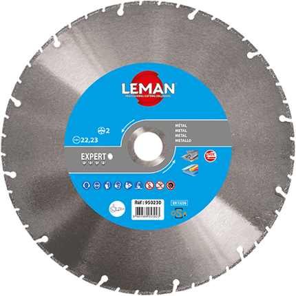 Disque diamant PRO acier, fer, fonte, inox Leman