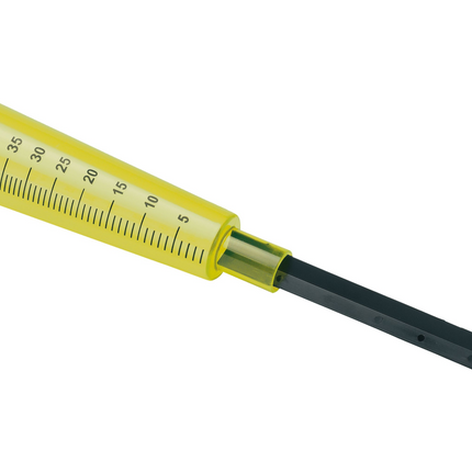 Direct reading rain gauge