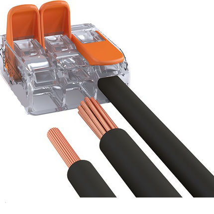Wago lever connection terminal