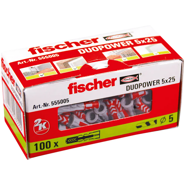 Cheville DUOPOWER Fischer