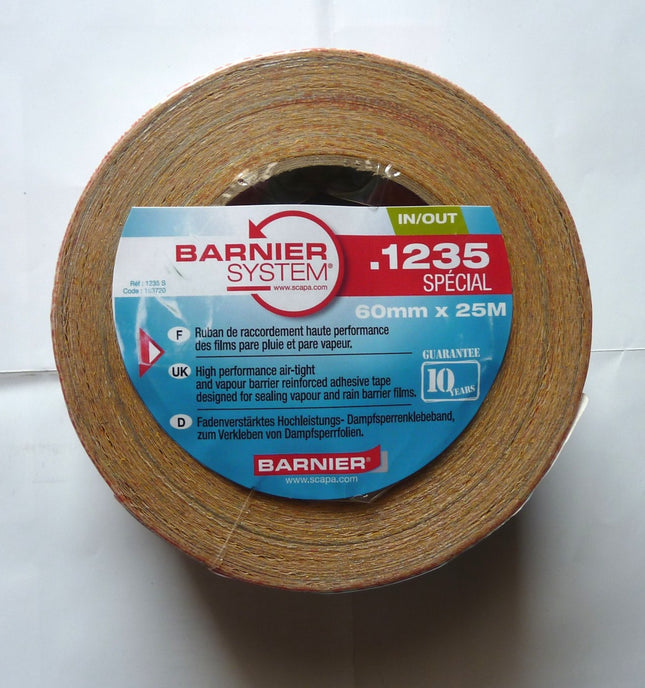 Barnier vapor barrier strip