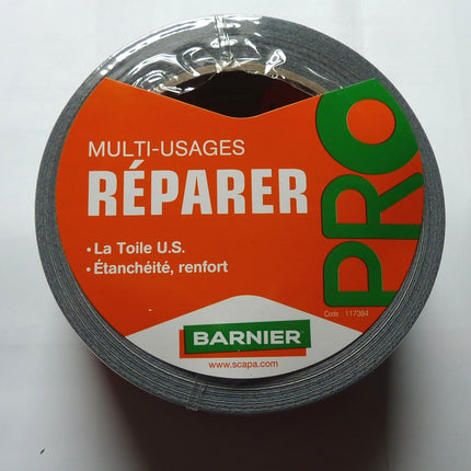 Barnier toile US noir