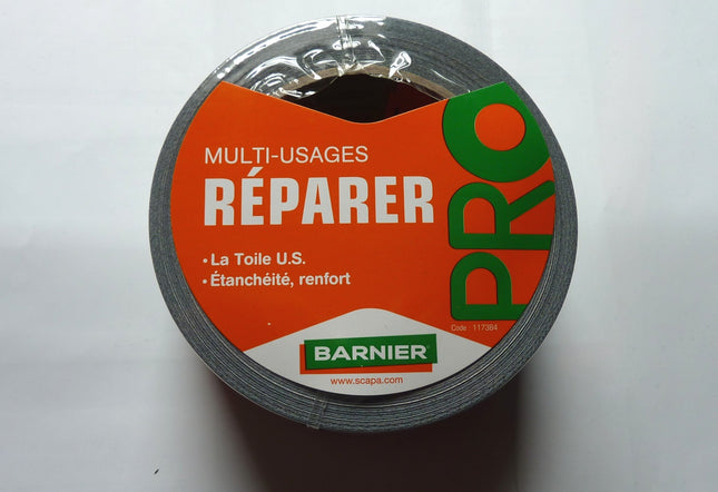 Barnier toile US noir