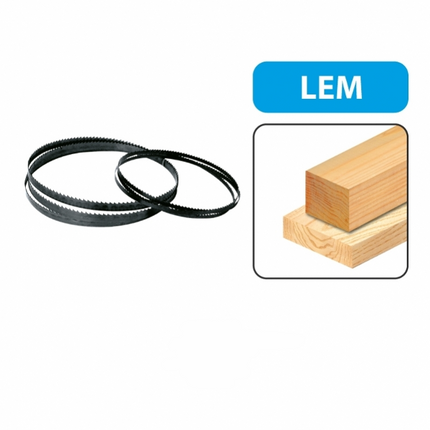 Lame scie à ruban Leman 2630 mm bois