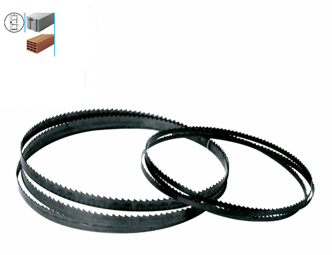 Lame scie à ruban matériaux 4020 mm Leman