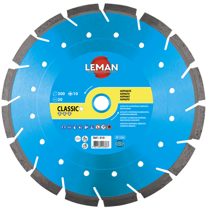 Disque diamant béton armé et asphalte Leman