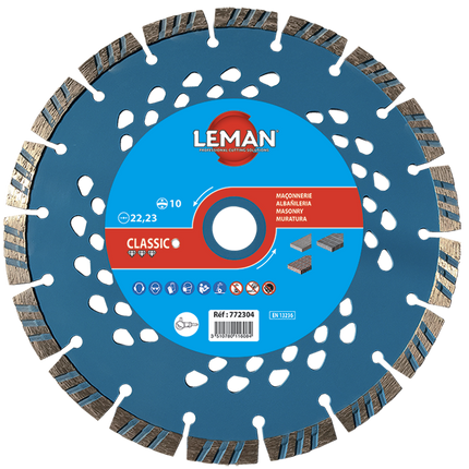 Disque diamant Leman 230 mm