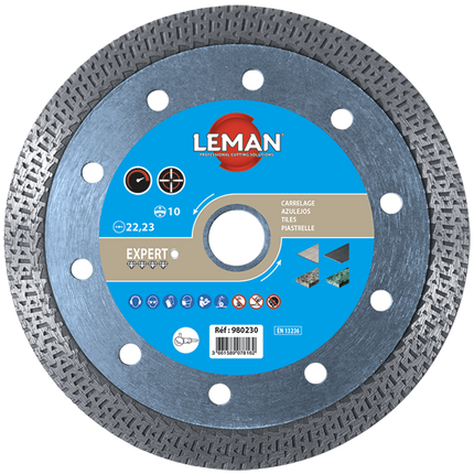 Disque diamant grès cérame, pierre bleue  Leman