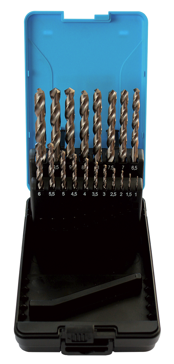 Coffret forets métal meulés hss Leman