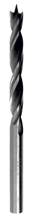 Foret bois hélicoidal ws Leman