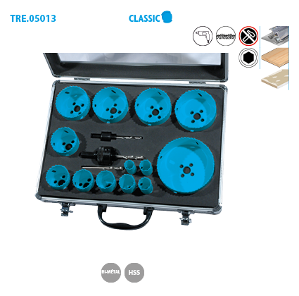 Leman-Box für Bimetall-HSS-„Industrie“-Bits