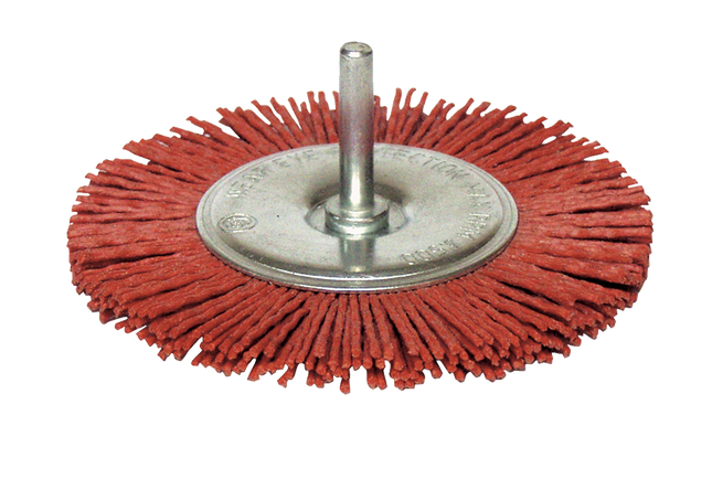 Brosse circulaire sur tige Leman