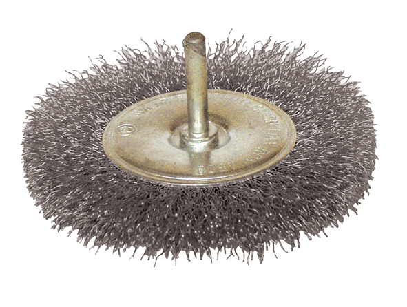 Brosse circulaire sur tige Leman